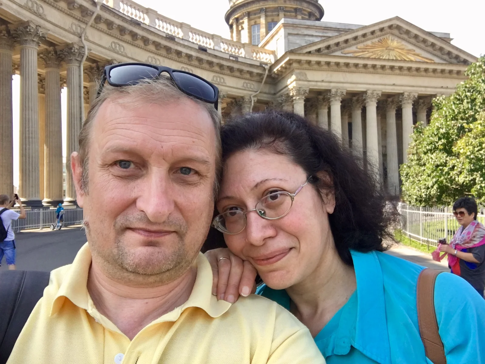 Inessa Gogia and Sergey Gimadov in Saint Petersburg
